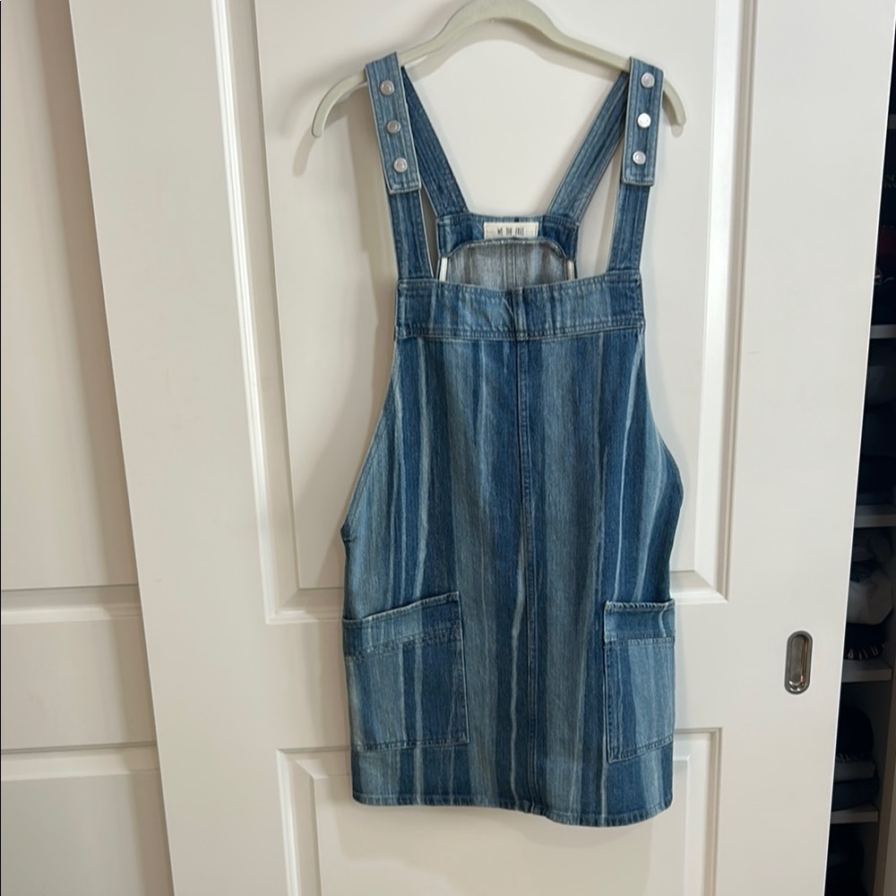 We The Free Denim Overall Dress